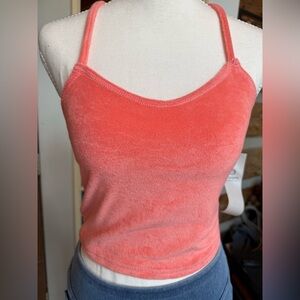 Mono B Coral Strappy Women's Top NWT